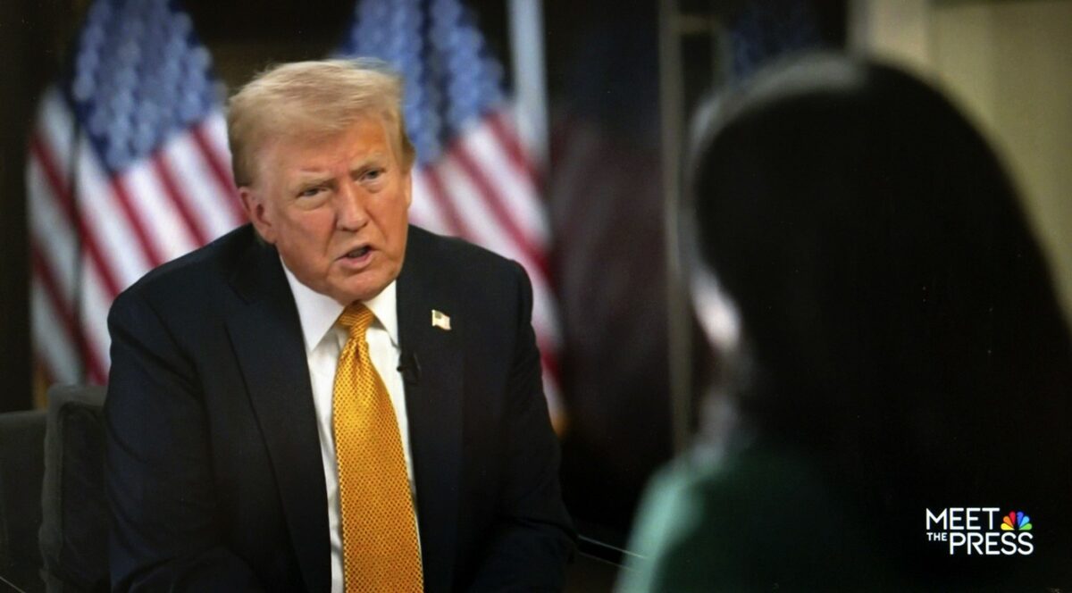 Donald Trump, derapaj în timpul unui interviu! A insultat-o grav pe jurnalista de la NBC care îi punea întrebări incomode