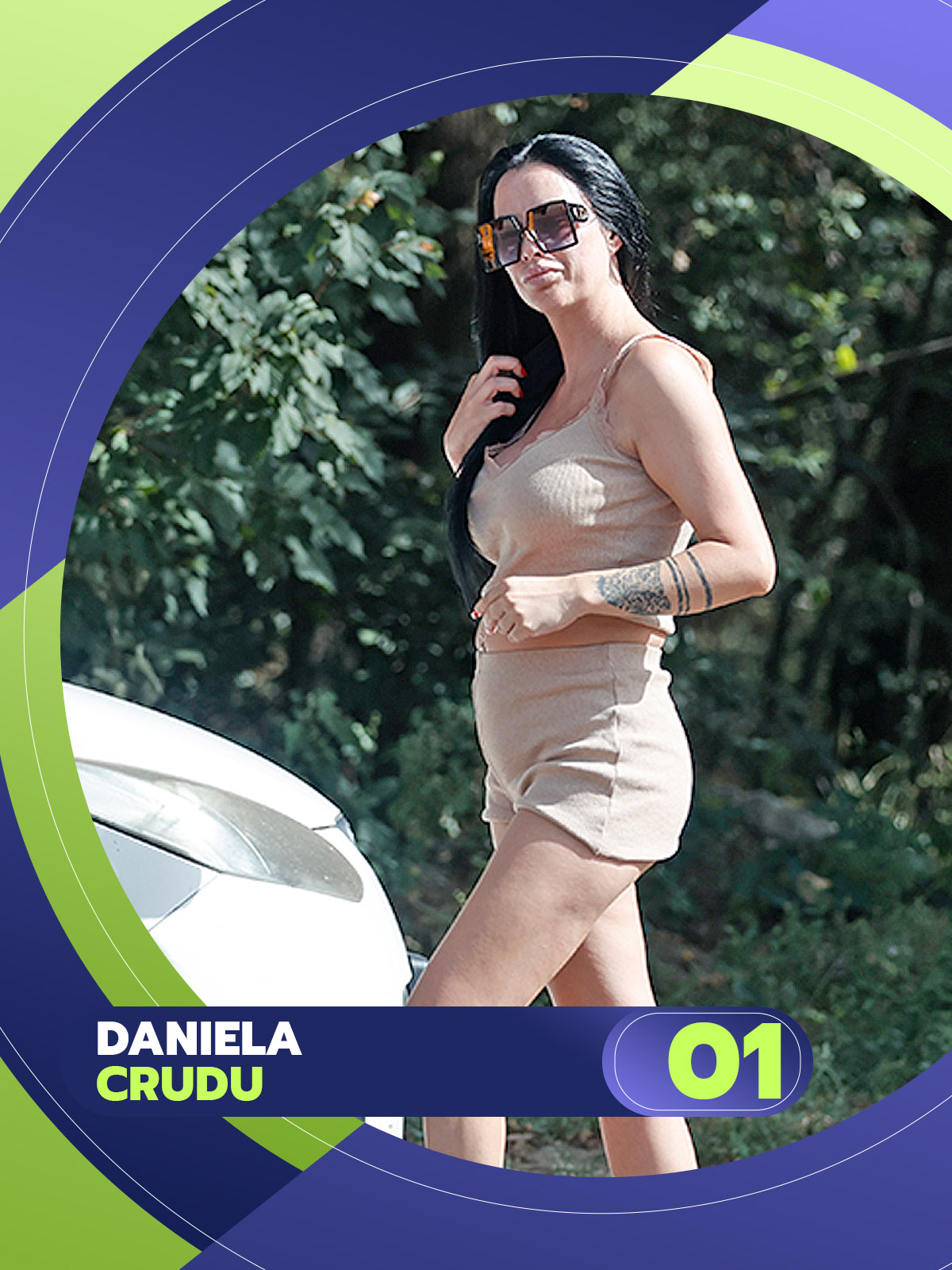 Daniela Crudu, surprinsă într-o ținută lejeră