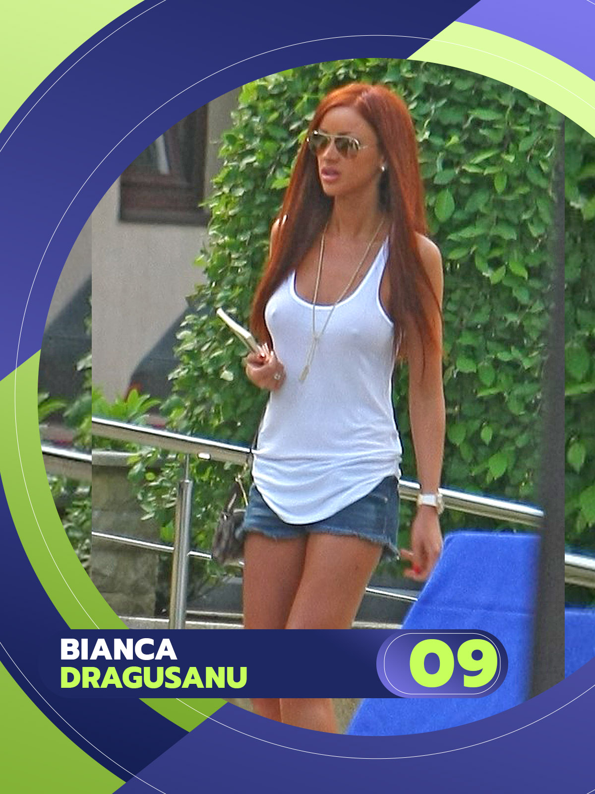 Bianca Drăgușanu, apariție relaxată pe stradă