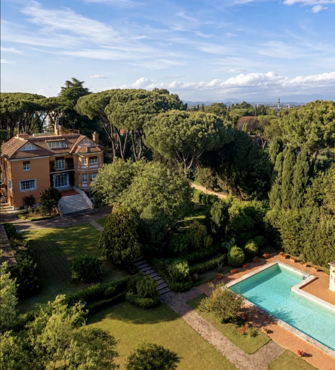 Vila Gucci din Roma, scoasă la vânzare pentru 11,5 milioane euro