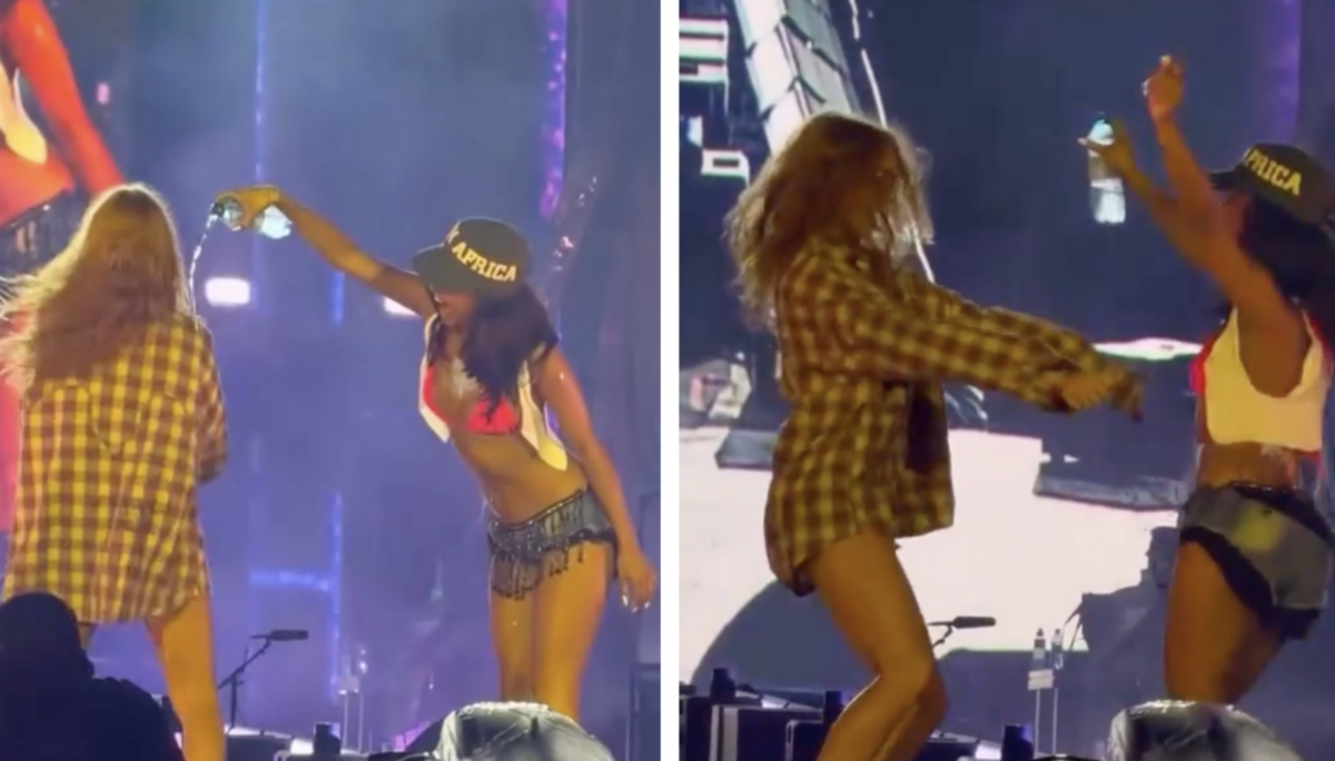 Cine este tânăra care a urcat alături de Tyla pe scenă la Beach, Please? Cum a ajuns să danseze pe cea mai celebră piesă a cântăreței