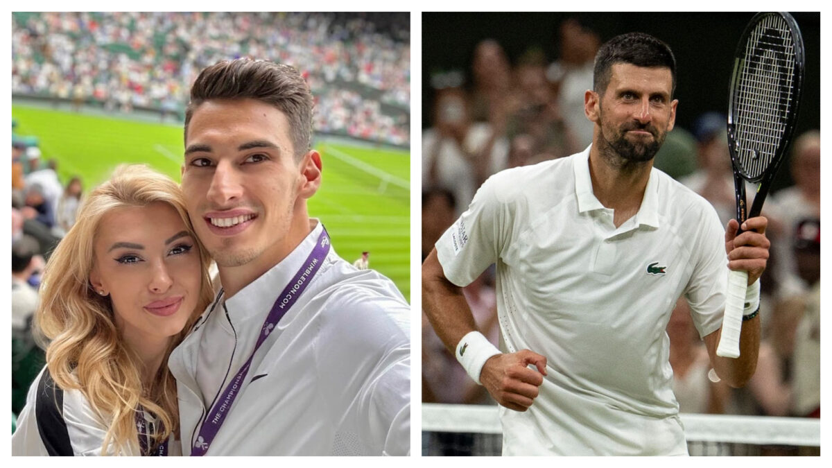Cum a reacționat Andreea Bălan după ce a dat nas în nas cu Novak Djokovic la Wimbledon