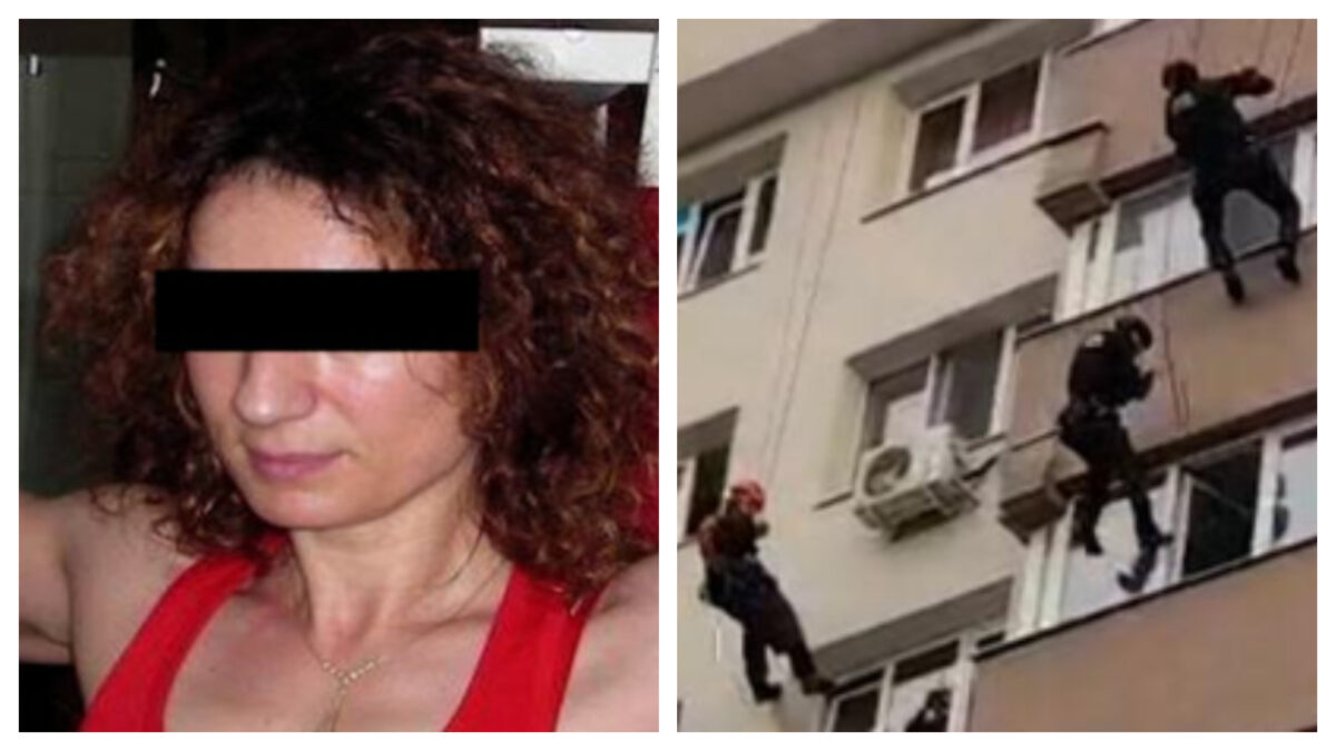 O antrenoare de fitness și-a ținut iubitul ostatic într-un apartament din București. Trupele speciale au intervenit prin balcon să-l salveze