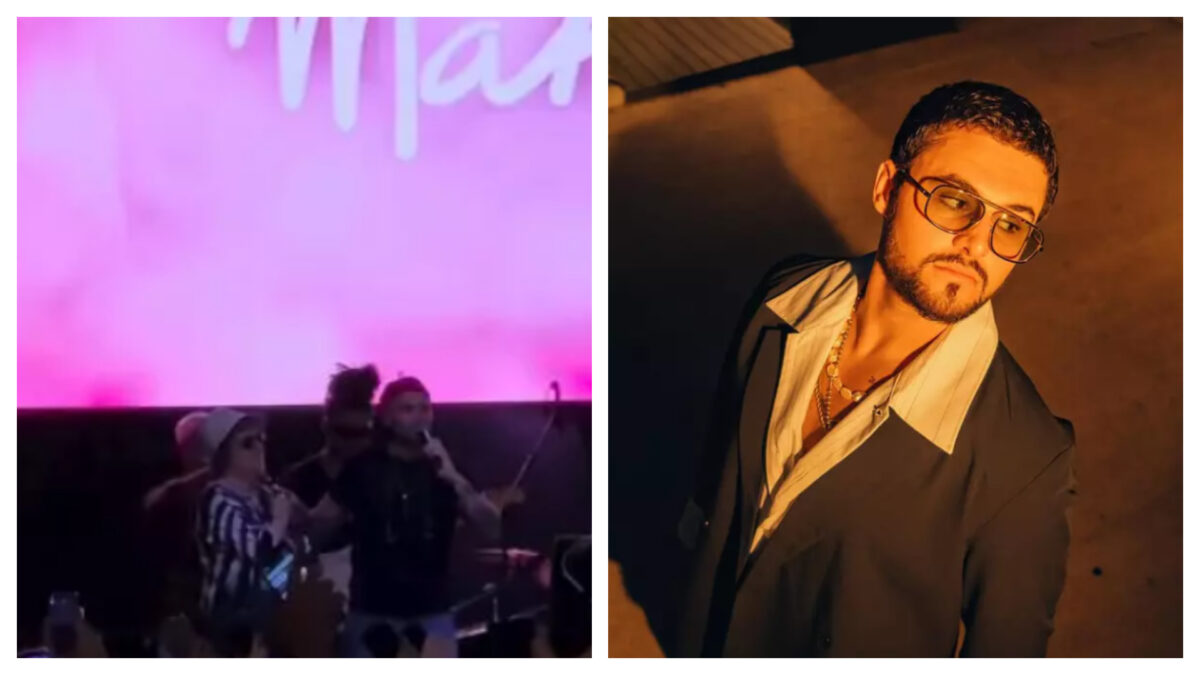 Mario Fresh, moment emoționant la concertul din Iași. Și-a chemat bunica pe scenă!