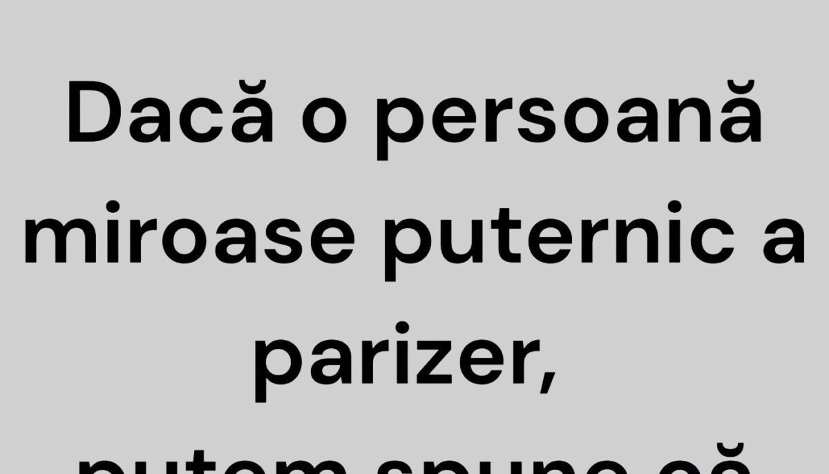 Bancul de weekend | Adevărul despre mirosul de parizer