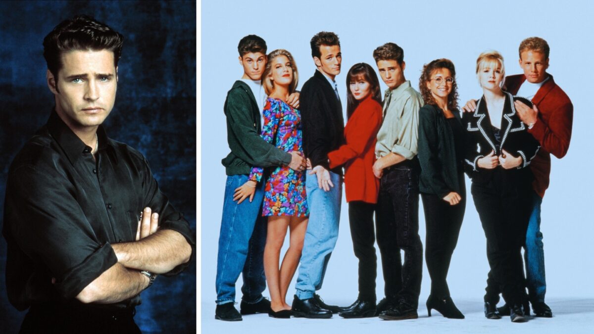 Jason Priestley, de nerecunoscut la 35 de ani de când a debutat în rolul lui Brandon Walsh din „Beverly Hills, 90210”