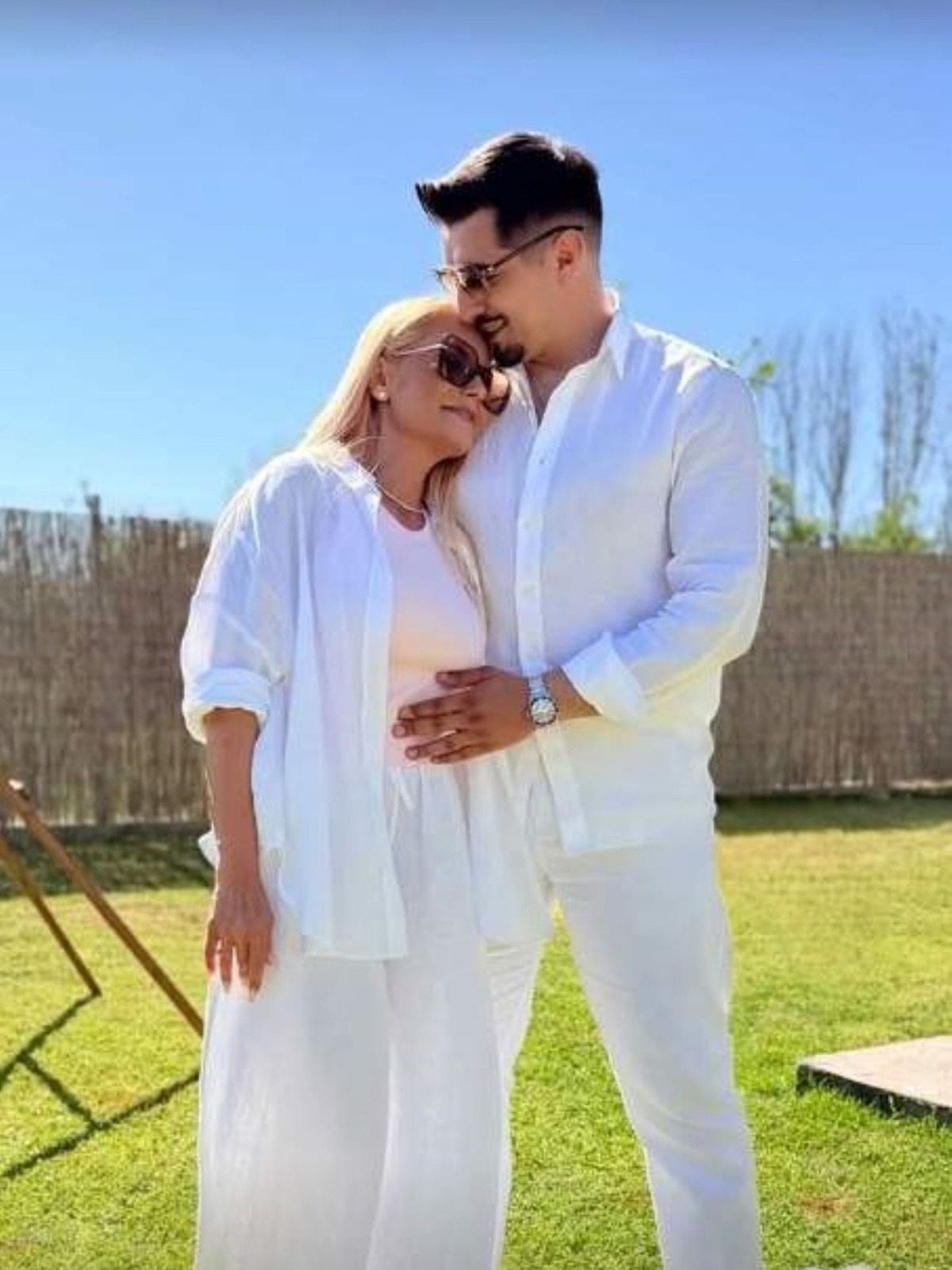 Emilia Ghinescu și Viorel Neagoe, un an de iubire