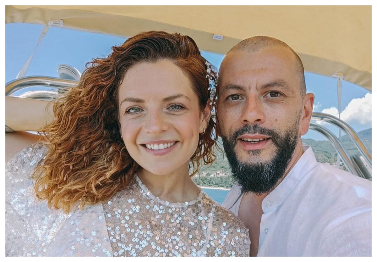 Vichi Răileanu și Adrian Ștefănescu s-au căsătorit! Primele imagini de la nunta actriței