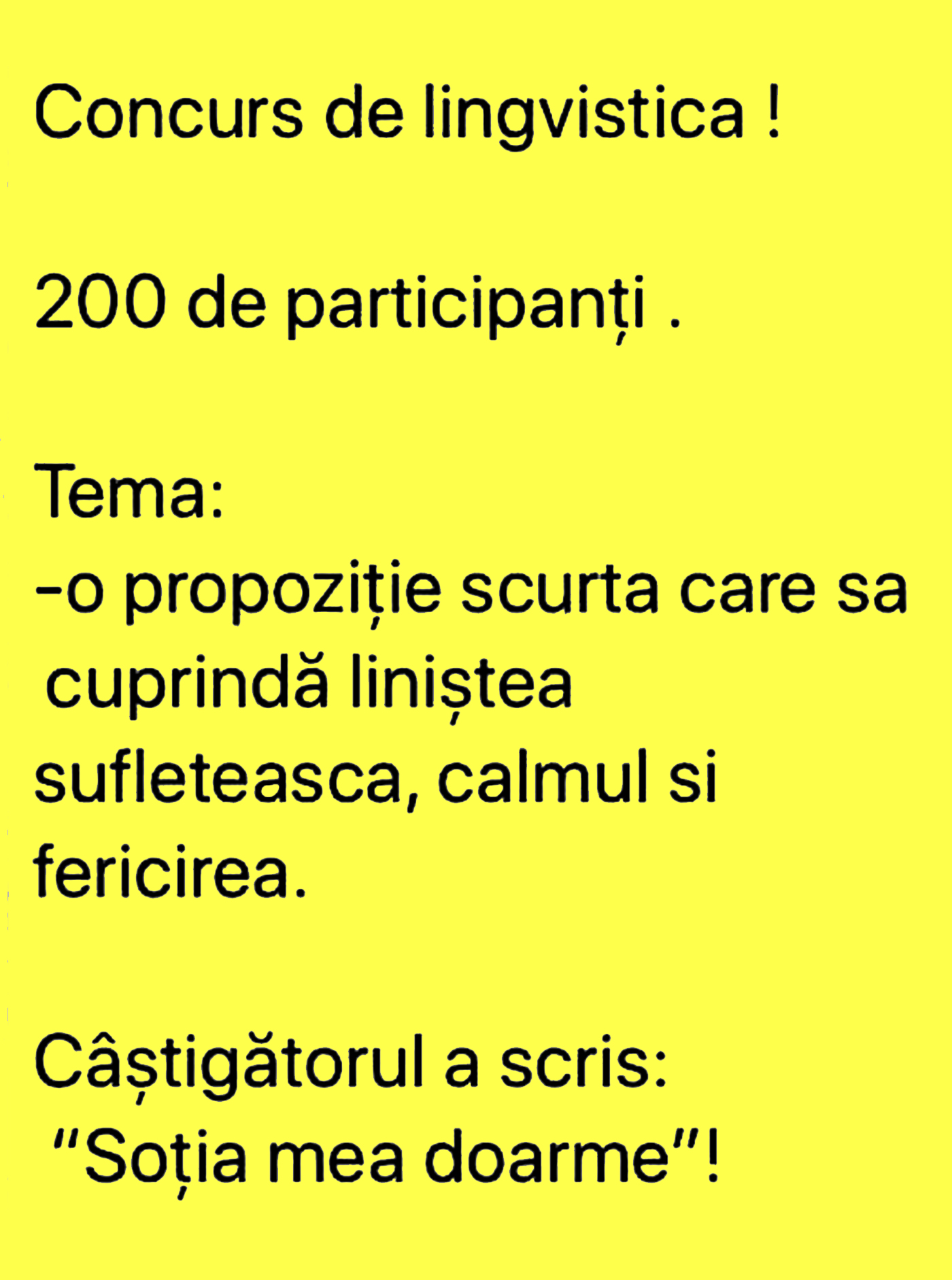 BANC | 200 de participanți la concursul de lingvistică