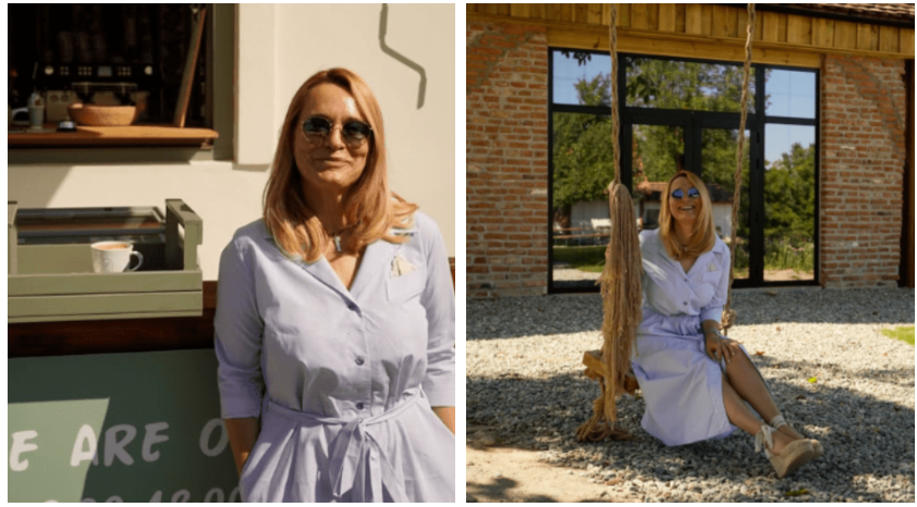 Andreea Esca își trăiește visul cu ochii deschiși în Porumbacu de Sus: „Am visat la locul acesta”