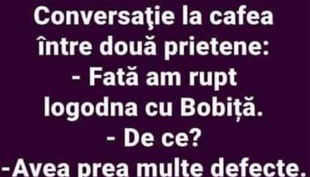 BANCUL ZILEI | Conversație la cafea între două prietene
