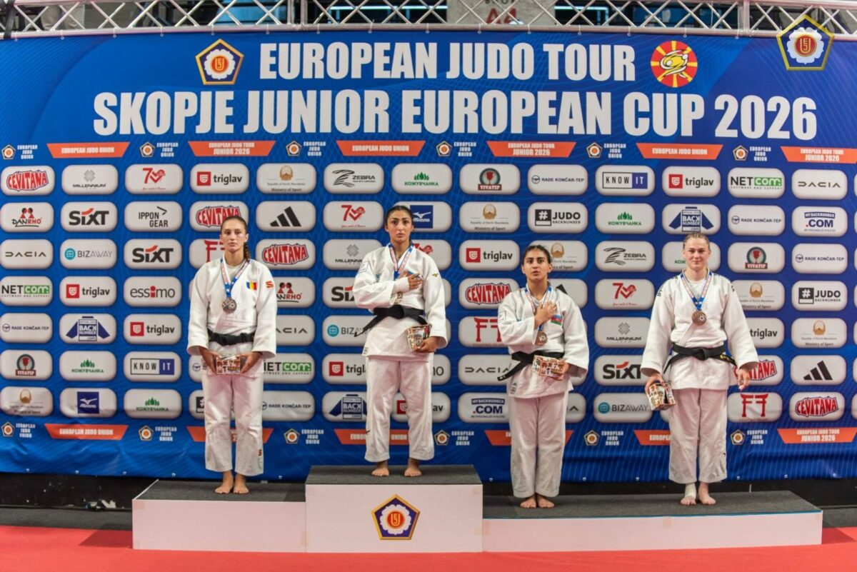 Dublă performanță pentru România la Skopje! Aur și argint la Cupa Europeană de Judo