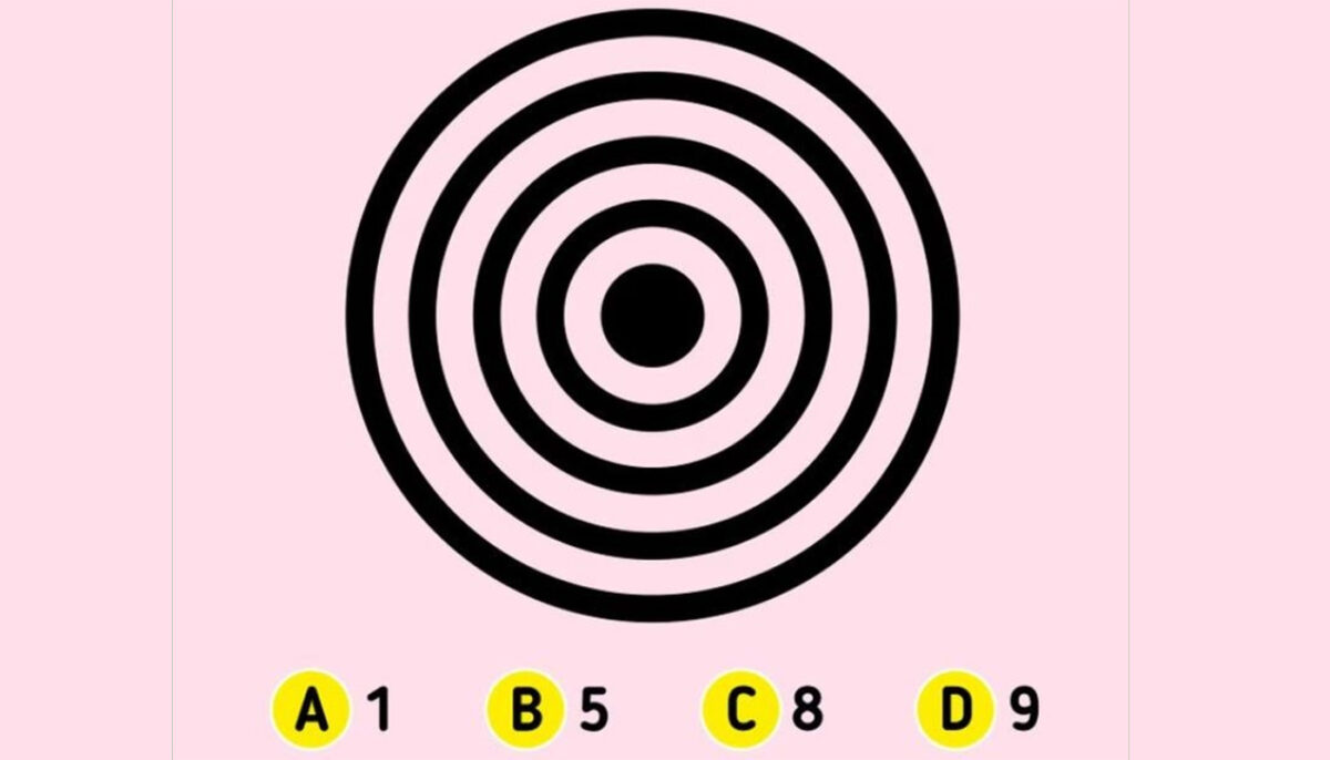 Test IQ pentru genii | Câte cercuri sunt în această imagine, în total?