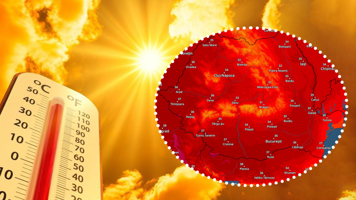Prognoza meteo azi, 20 august 2026. Val de căldură peste România! Unde se vor atinge 39 de grade și ce se întâmplă în București