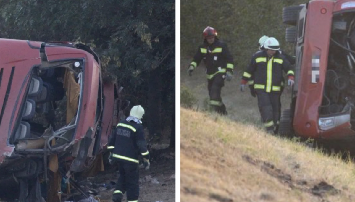 Tragedie cumplită în Ungaria! 12 oameni au murit după ce un autocar plin cu turiști s-a răsturnat