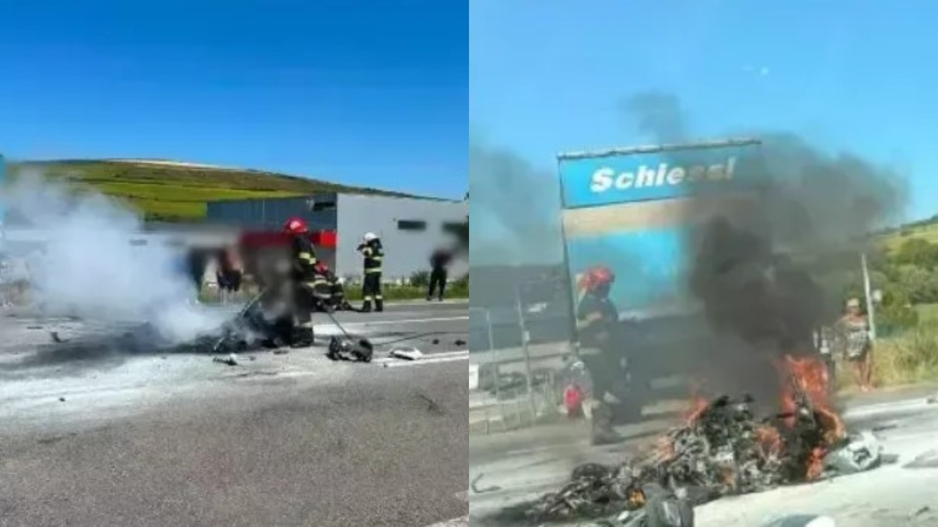 Destin frânt în câteva secunde! Un motociclist de 36 de ani a murit într-un accident înfiorător