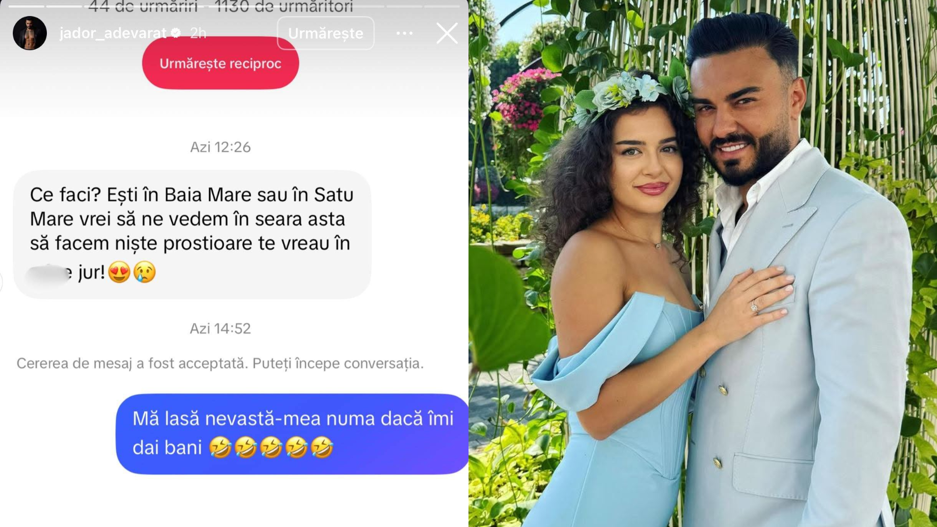  Jador, pus în fața unei propuneri de zile mari de o admiratoare: „Facem prostioare?”