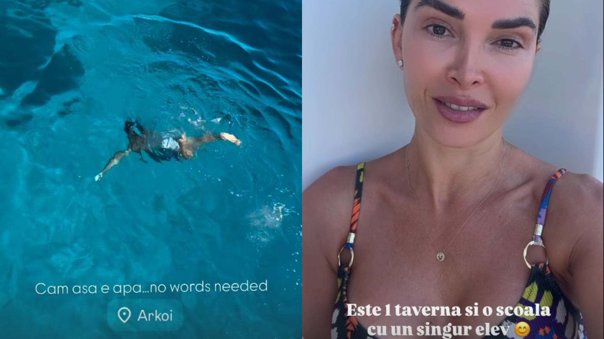 Alina Pușcaș, vacanță atipică. A ajuns pe o insulă părăsită! „Sunt doar 14 locuitori”
