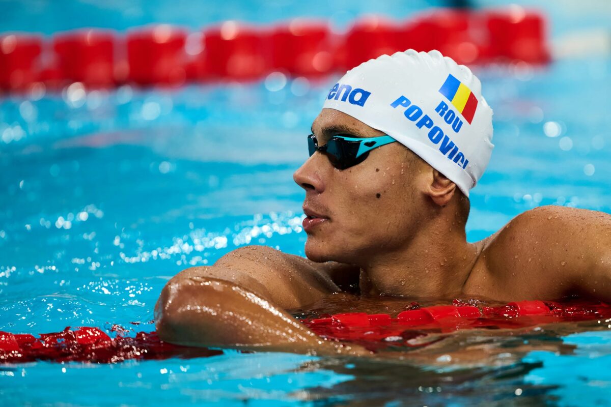 David Popovici s-a calificat în finala probei de 100 m liber de la Paris! Românul a stabilit un nou record
