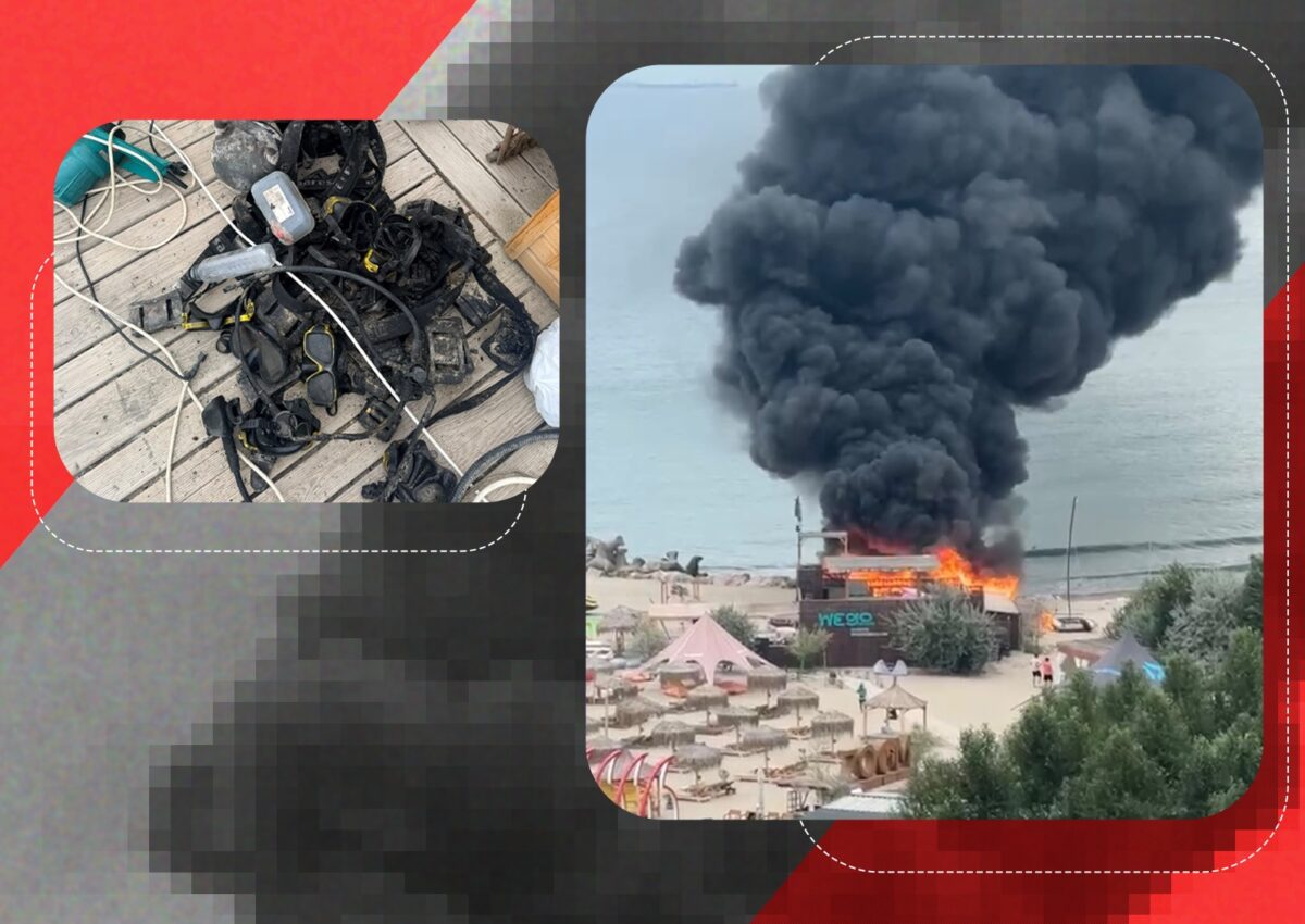 Patronul de la la Zoom Beach, primele declarații după ce două bărci și o magazie cu echipamente au fost mistuite de flăcări. De la ce ar fi pornit incendiul