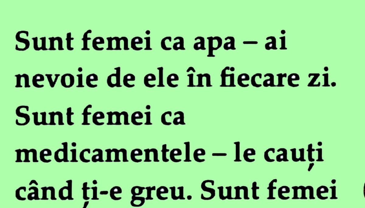 BANCUL ZILEI | Câte categorii de femei există, de fapt