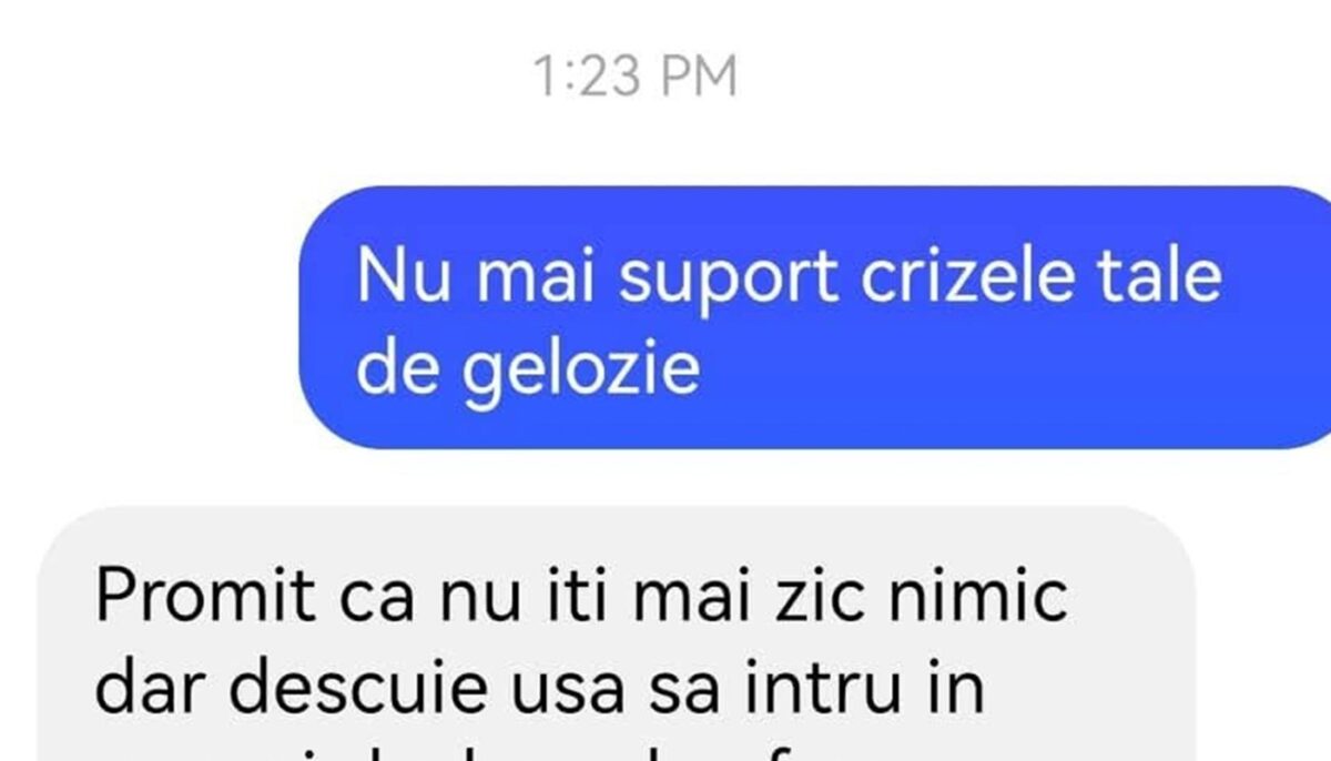 BANCUL ZILEI | „Nu mai suport crizele tale de gelozie”
