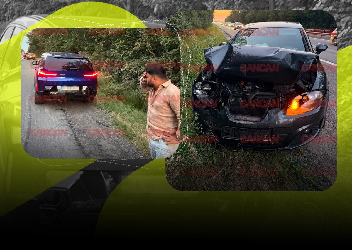 Denis Rîmniceanu, implicat într-un accident rutier. Colegul de scenă al lui Babasha și-a avariat grav bolidul