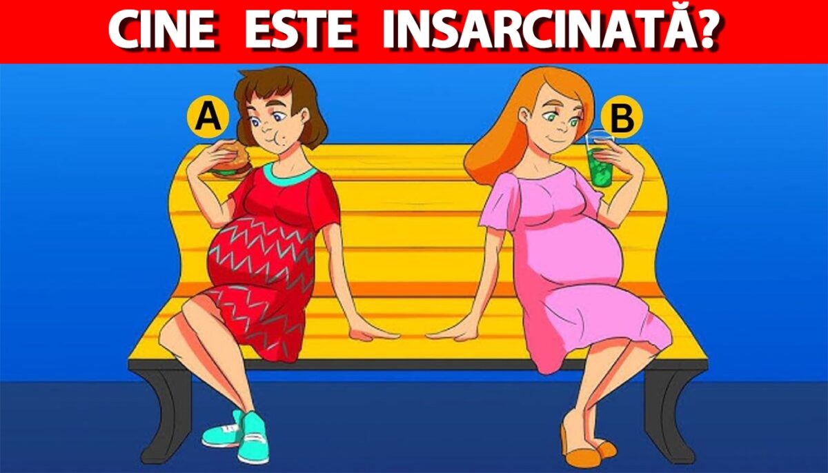 Test de inteligență | Una dintre aceste două femei este însărcinată. Care?