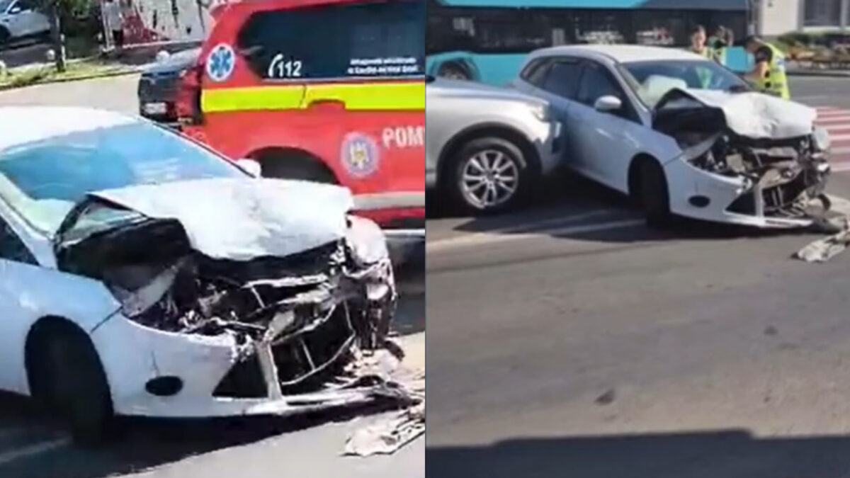 Un bărbat din Galați a intrat cu mașina în soția lui. A lovit-o pe trecerea de pietoni și a fugit