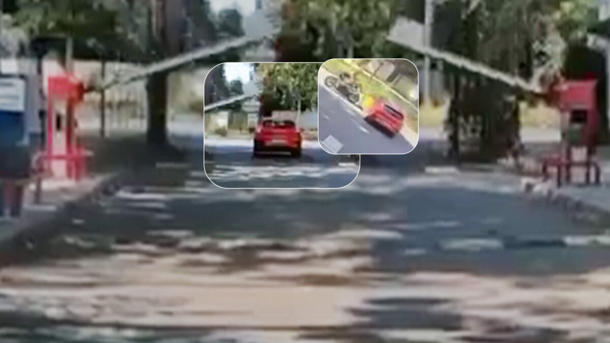 Video exclusiv | Momentul accidentului lui Andrei Bordeianu! Avem imaginile care surprind tot ce s-a întâmplat