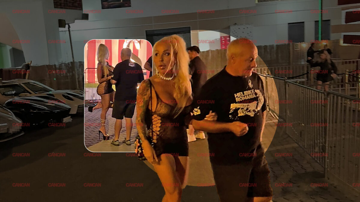 Romeo Dunca și voluptoasa Valentina lovesc din nou! Cei doi au defilat pe catwalk-ul LOFT-ului, iar ținuta blondinei a lăsat pe toată lumea cu gura căscată