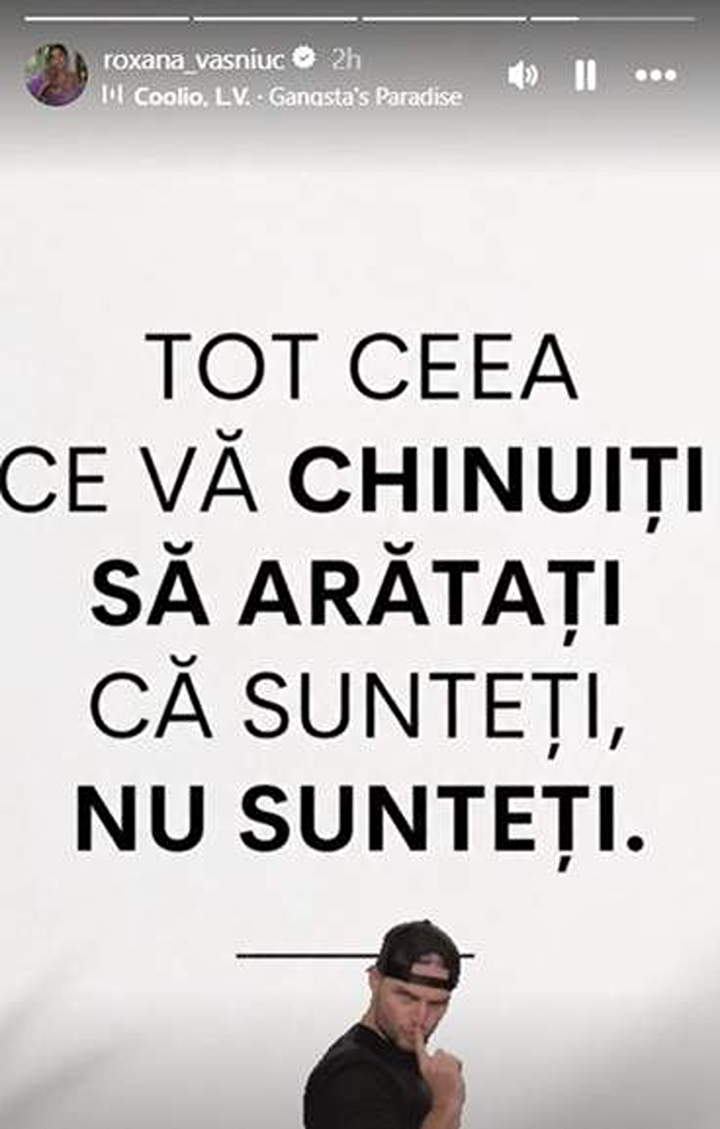 Roxana Vașniuc, mesaj tranșant pentru cei care încearcă să pară ceea ce nu sunt: „Tot ceea ce vă chinuiți să arătați...”