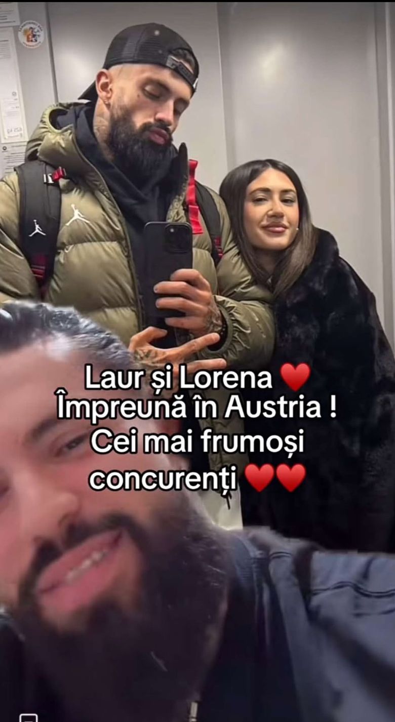 Laurențiu și Lorena, împreună și după despărțire