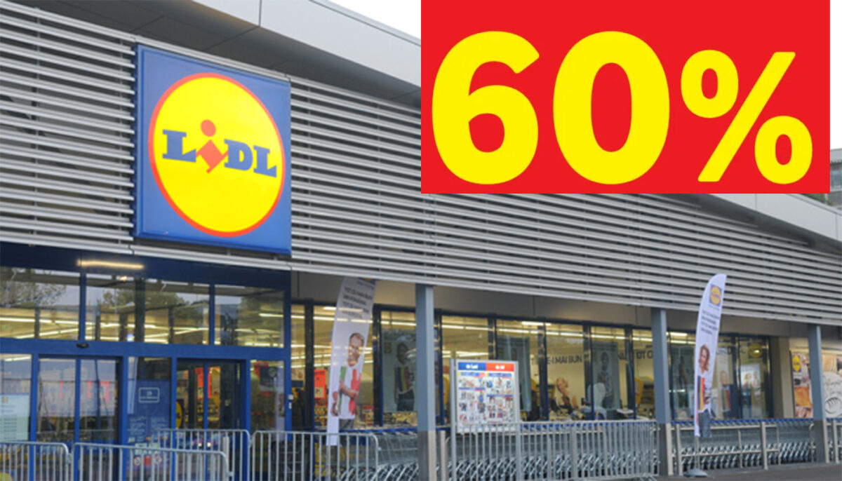 Cele 10 produse reduse cu 60% începând de astăzi, în toate magazinele LIDL din România. Promoția este valabilă toată săptămâna!