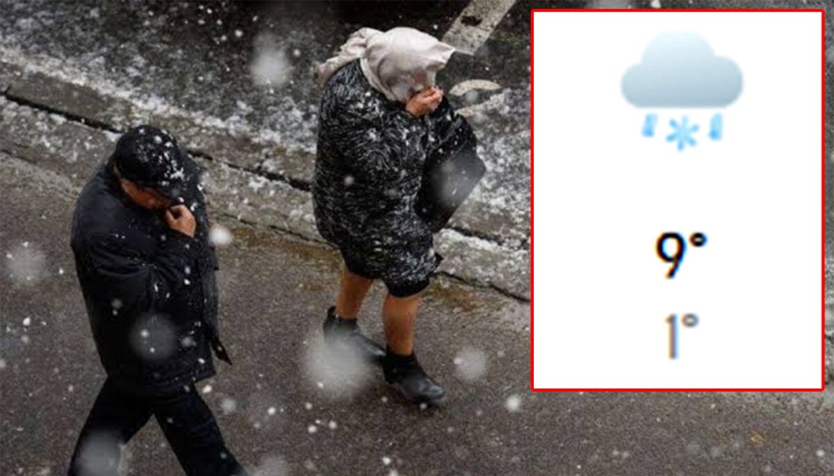 Orașele din România în care sunt anunțate ninsori în septembrie, potrivit meteorologilor Accuweather
