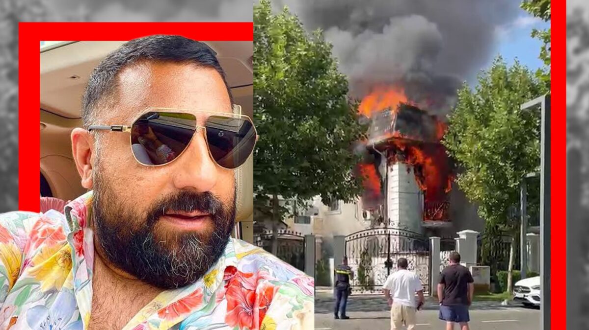 ULTIMA ORĂ! A luat foc „Palatul Vrăjitoarelor”! Imobilul îi aparține lui Nat Mincă, șeful clanului Sadoveanu