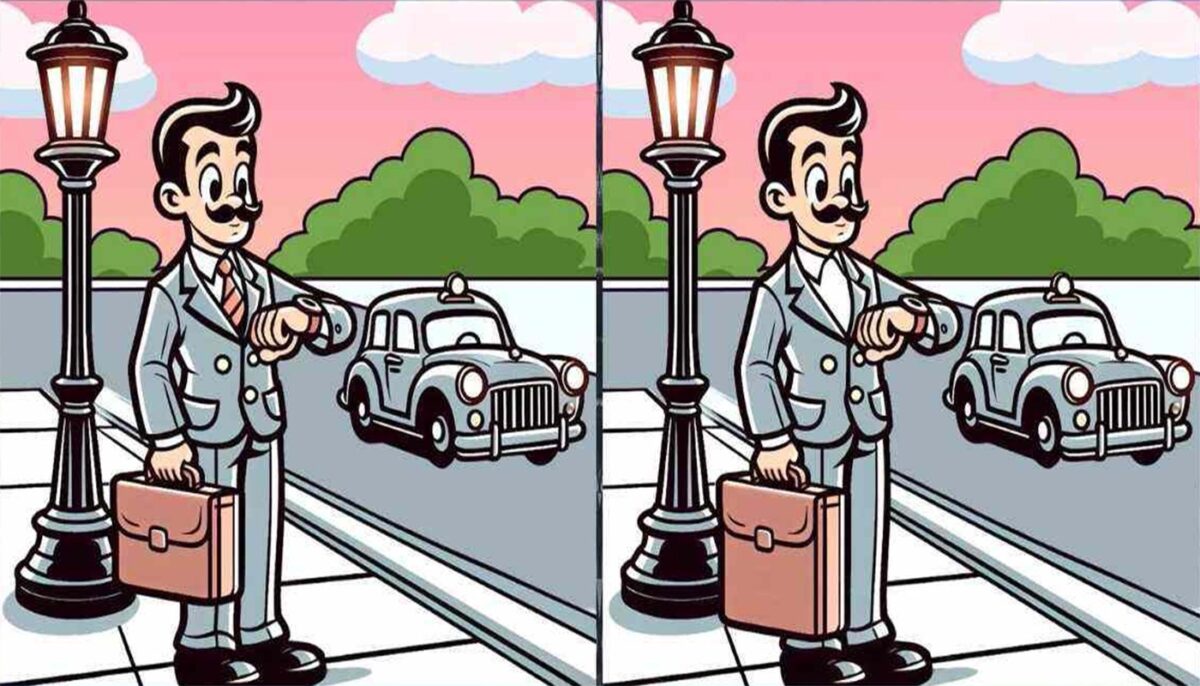 Test de perspicacitate | Găsiți 3 diferențe între bărbatul din stânga și cel din dreapta! Imaginile nu sunt identice
