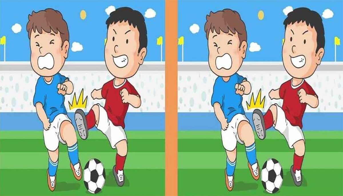 Test de perspicacitate | În maximum 10 secunde, identificați 3 diferențe între fotbaliștii din dreapta și cei din stânga