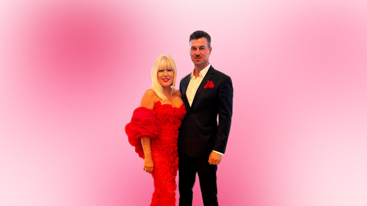 Elena Udrea și Adrian Alexandrov, nași de cununie! Rochia aleasă de fostul ministru a atras toate privirile