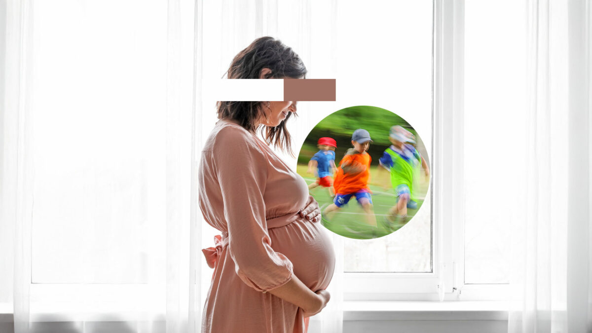 Și-a dorit familie mare și viața a luat-o în serios! A născut trei băieți deodată și acum are cinci copii acasă