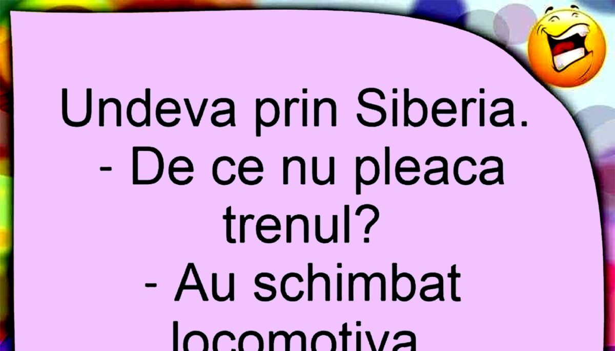 BANCUL ZILEI | „De ce nu pleacă trenul?”