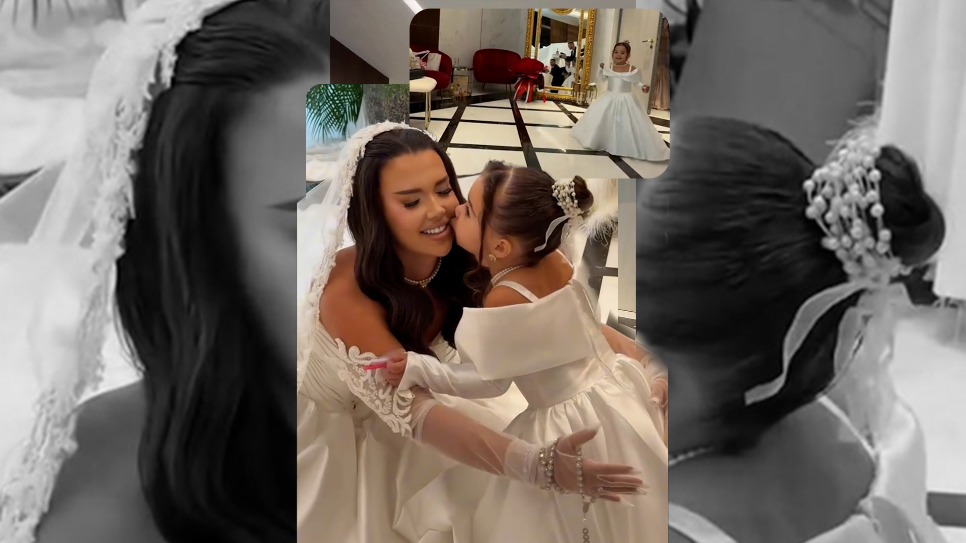 Cum a reacționat Kim, fiica Andrei Volos, când și-a văzut mama în rochie de mireasă! Cele două au avut ținute asemănătoare Cum a reacționat Kim, fiica Andrei Volos, când și-a văzut mama în rochie de mireasă! Cele două au avut ținute asemănătoare