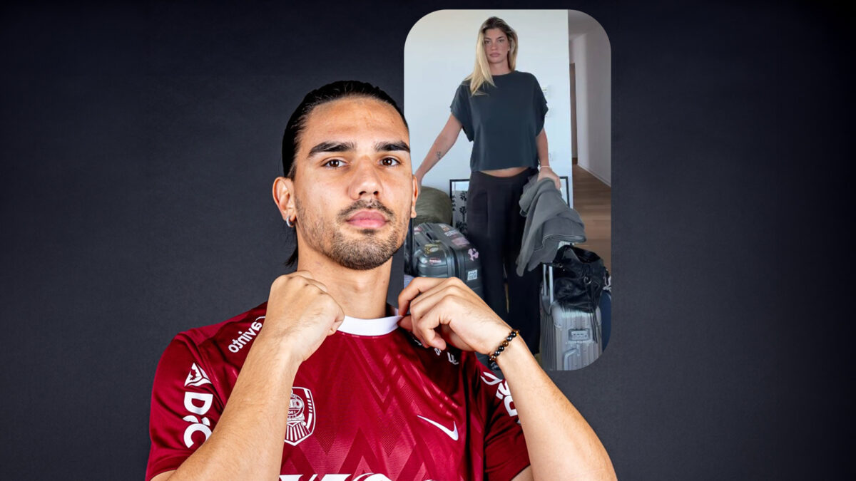 A lăsat totul baltă pentru iubitul fotbalist! Laura Giurcanu s-a mutat cu Marian Huja, în Maroc