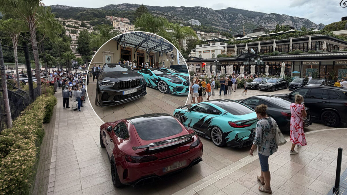 Românii au luat cu asalt Coasta de Azur. Flotă de mașini de lux, înmatriculate în România, în parcările hotelurilor din Monaco