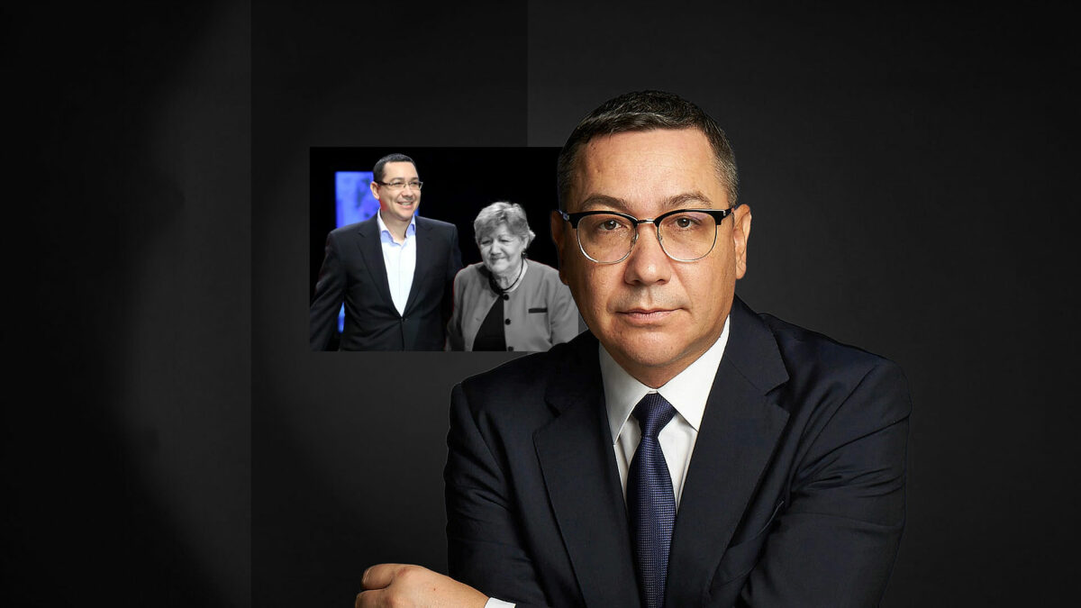 A murit mama lui Victor Ponta. Cornelia Naum avea 84 de ani