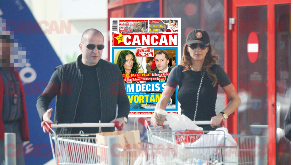 Am deschis arhiva de aur CANCAN! Povestea de acum fix 18 ani: Cuplul României – Mihaela Rădulescu și Elan Schwartzenberg s-au despărțit!