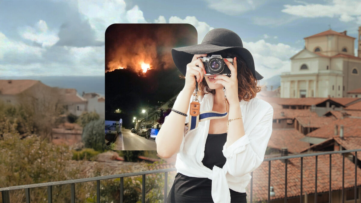 Turiști români, în pericol din cauza incendiilor din sudul Italiei. Casele și hotelurile sunt amenințate de flăcări