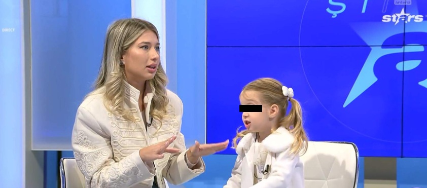 Maria Iordănescu și fiica ei, Teea/ sursa foto: captură video Antena Stars
