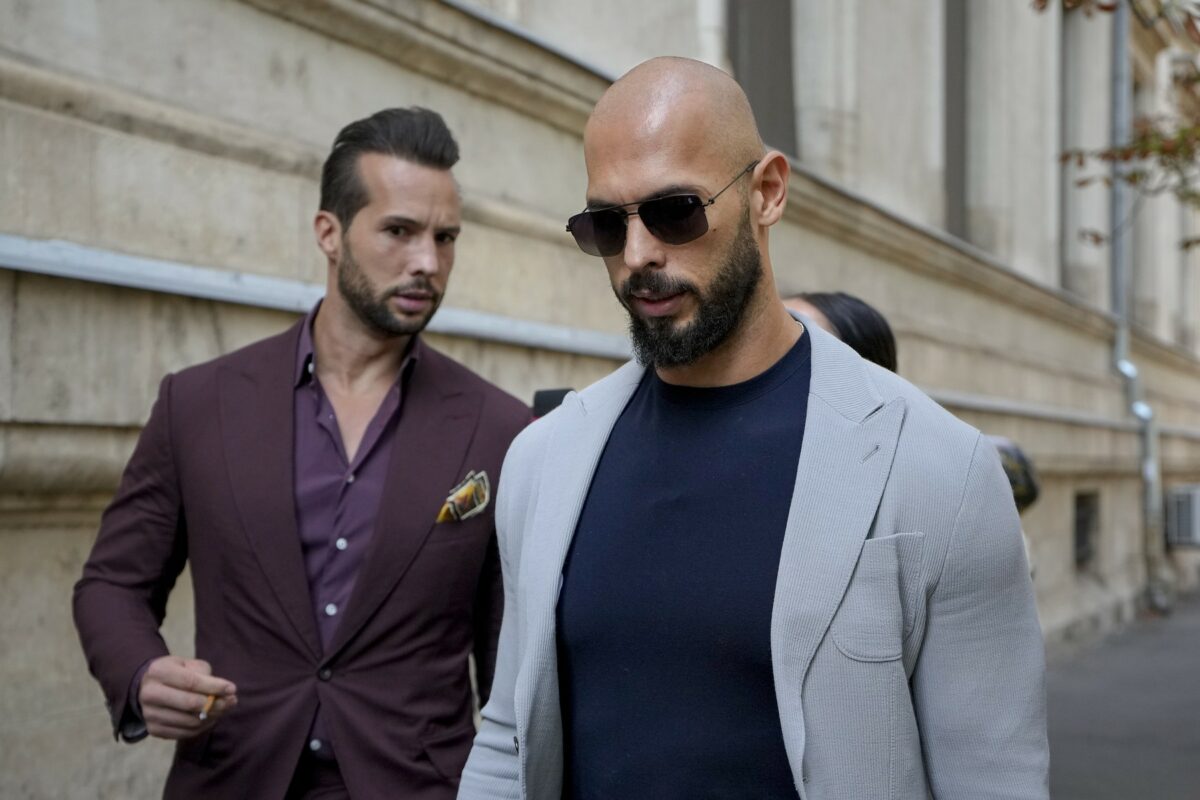 Stenograme DIICOT: Andrew şi Tristan Tate sunt acuzați de manipulare, violență și profituri uriașe obținute de la minore