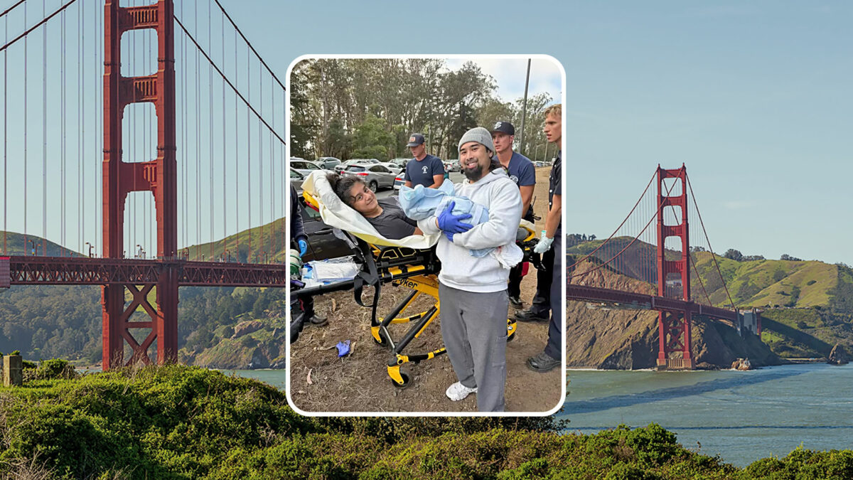 Glumiseră că bebelușul s-ar putea naște în mașină, apoi chiar s-a întâmplat! Poveste incredibilă în San Francisco
